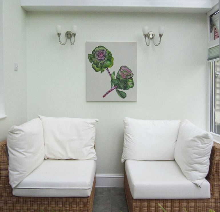 Original Figurative Botanic Painting by Jacqueline Talbot