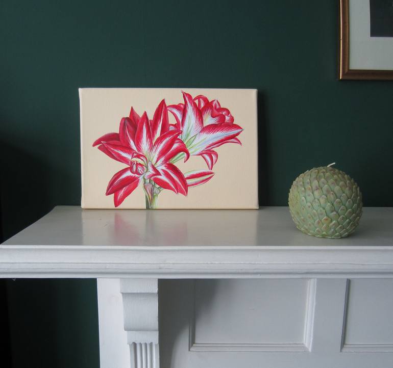 Original Figurative Botanic Painting by Jacqueline Talbot