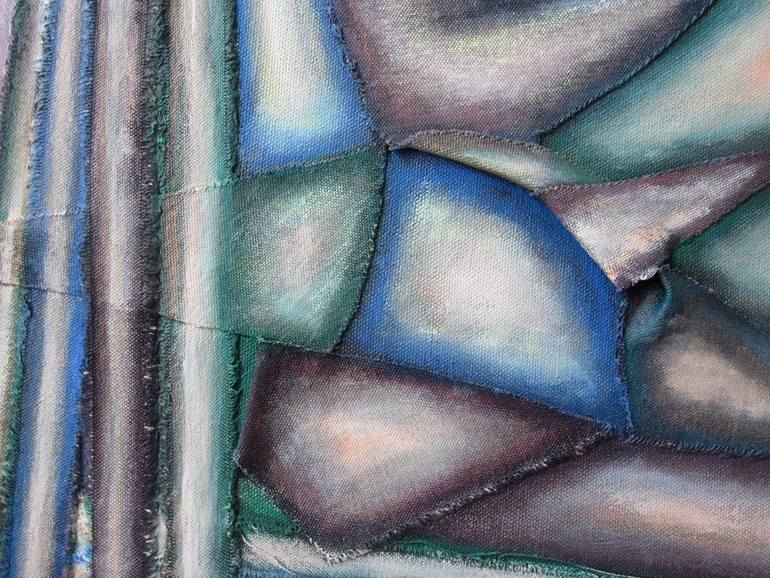 Original Conceptual Abstract Painting by Jacqueline Talbot