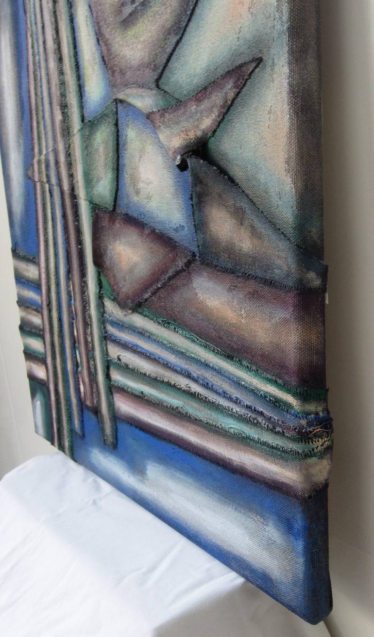 Original Conceptual Abstract Painting by Jacqueline Talbot