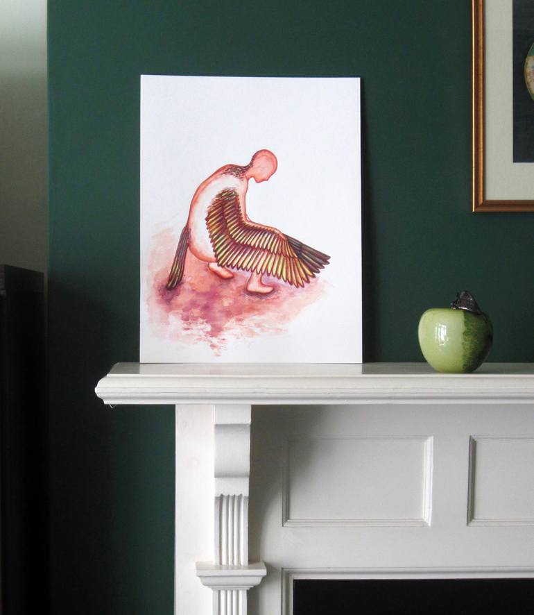 Original Mortality Painting by Jacqueline Talbot