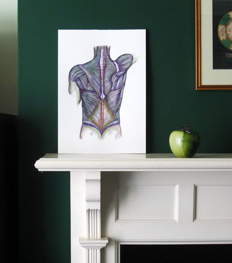 Original Figurative Body Painting by Jacqueline Talbot