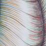 This drawing was inspired by the movement of the lungs and ribcage as they expand and contract to enable us to take in the oxygen we need