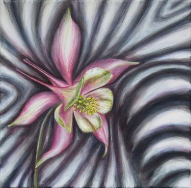 Original Abstract Botanic Paintings by Jacqueline Talbot