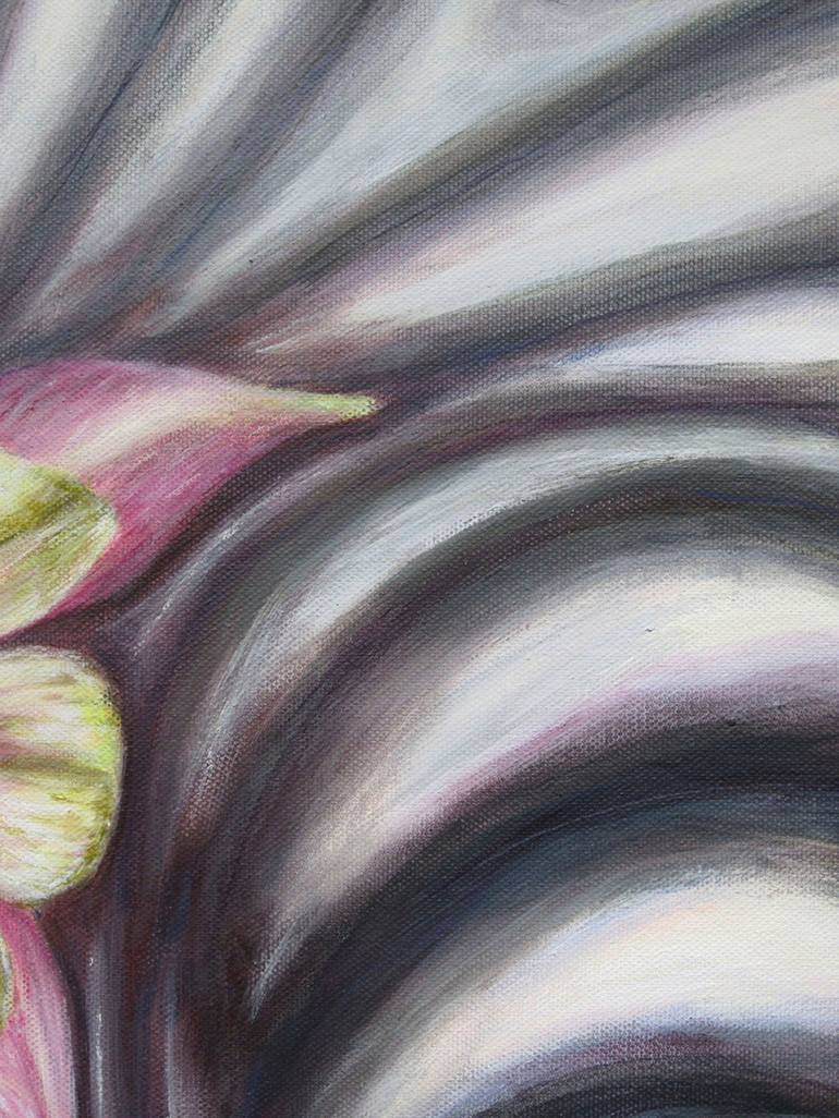 Original Abstract Botanic Painting by Jacqueline Talbot
