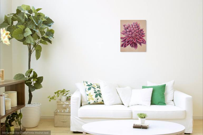 Original Fine Art Botanic Painting by Jacqueline Talbot