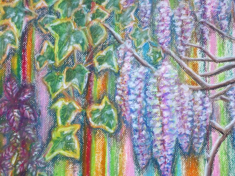 Original Expressionism Botanic Drawing by Jacqueline Talbot