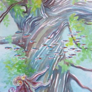 Collection Watercolour and Ink Paintings