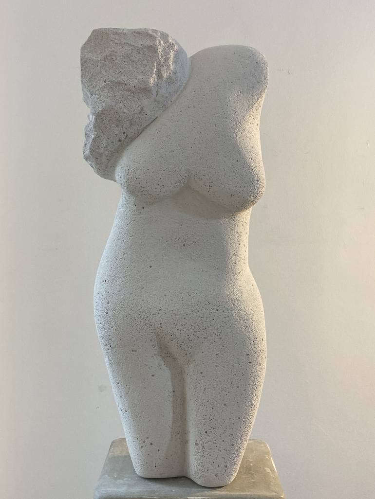 Original Abstract Body Sculpture by Maria Vallier