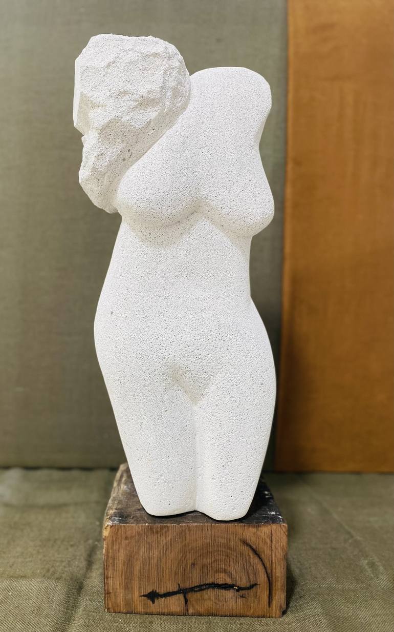 Original Abstract Body Sculpture by Maria Vallier
