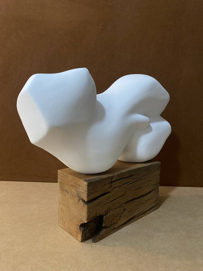 Original Abstract Body Sculpture by Maria Vallier