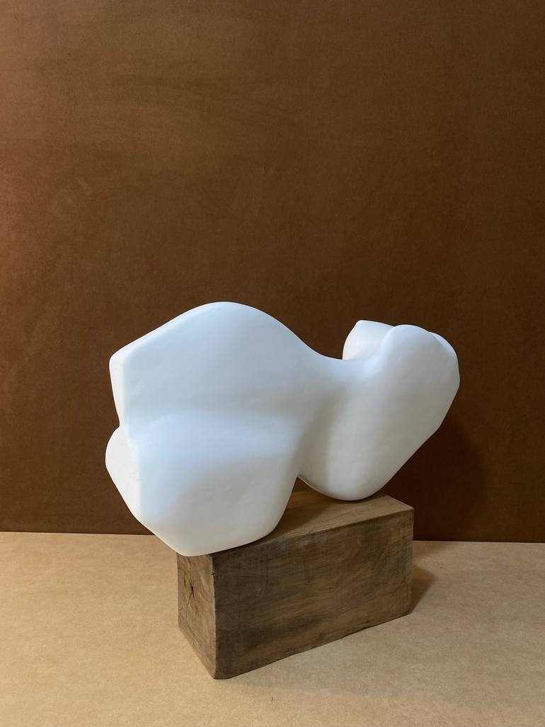 Original Abstract Body Sculpture by Maria Vallier