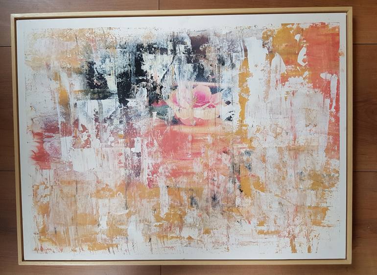 Original Abstract Collage by Maria Vallier