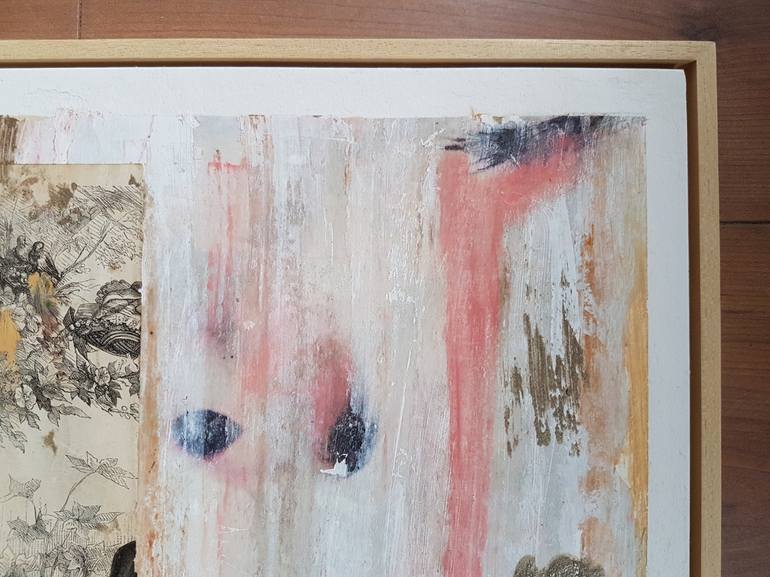 Original Modern Abstract Collage by Maria Vallier