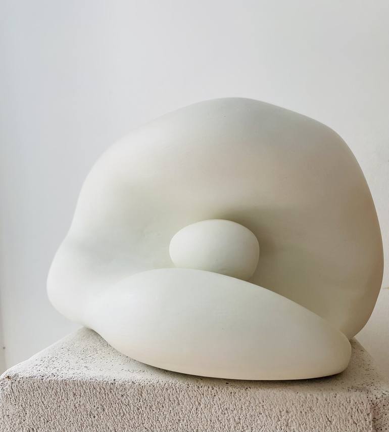 Original Art Deco Abstract Sculpture by Maria Vallier