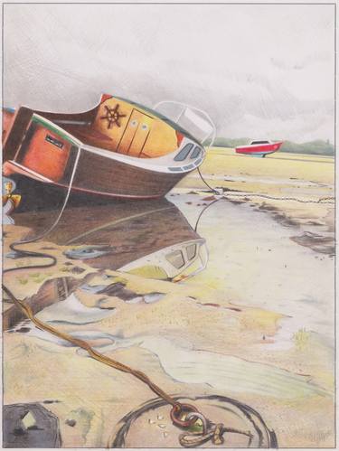 Original Boat Drawings by Zoltan Till