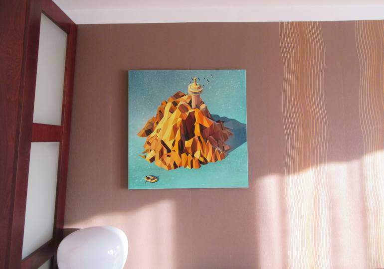 Original Figurative Fantasy Painting by Zoltan Till