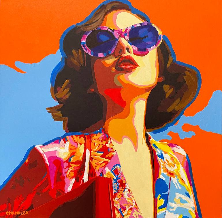 Original  Painting by karen chandler