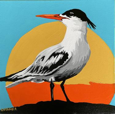 Original Pop Art Nature Paintings by Karen Chandler