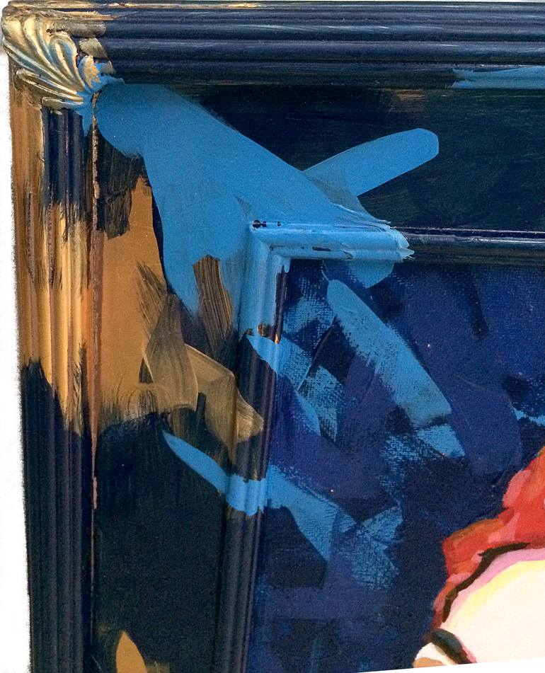 Original Impressionism Women Painting by Karen Chandler