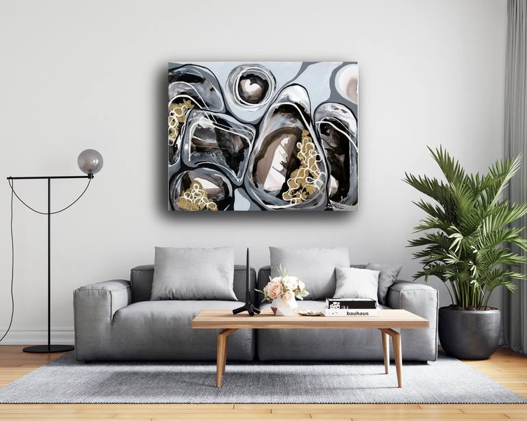 Original Abstract Painting by Lara Scolari