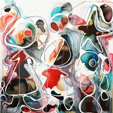 Original Abstract Paintings by Lara Scolari