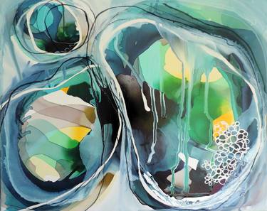 Original Abstract Paintings by Lara Scolari