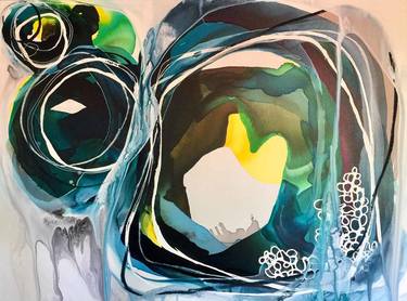 Original Abstract Paintings by Lara Scolari