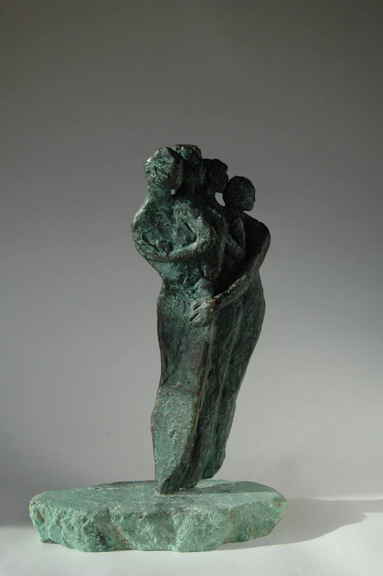 Original Conceptual Family Sculpture by Janis Ridley