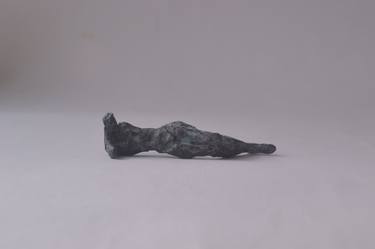 Original Figurative Nude Sculpture by Janis Ridley