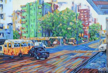 Print of Cities Paintings by Carlos Franco-Ruiz