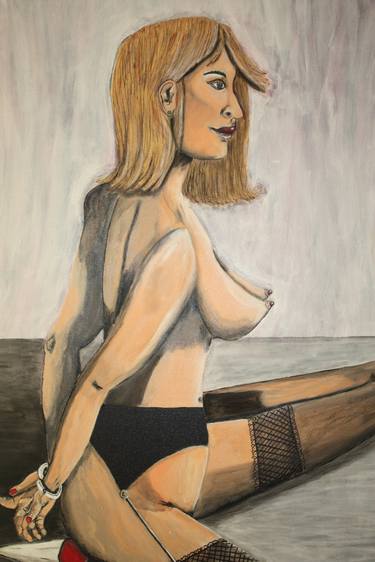 Print of Nude Paintings by Mamu Art