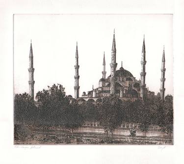 The "Blue Mosque," (Turkish: Sultan Ahmet Camii) in Istanbul thumb