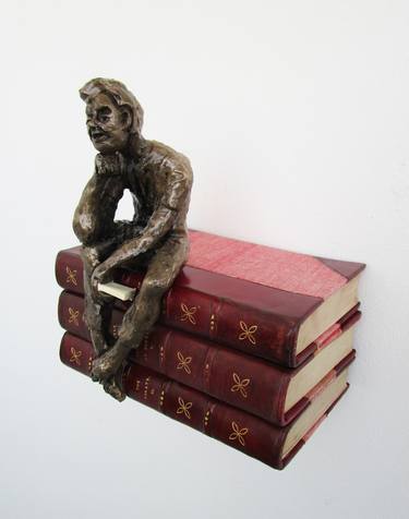 Original Figurative Men Sculpture by Steve Yeates