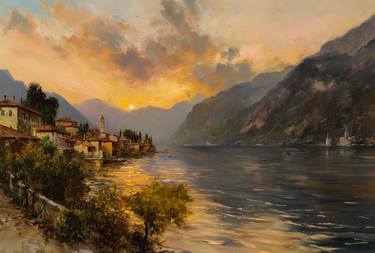 Original Realism Landscape Painting by Mart Sander