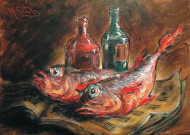 Print of Realism Food & Drink Paintings by Mart Sander