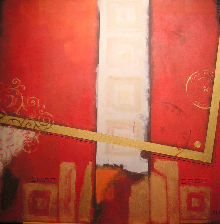 Original Abstract Expressionism Abstract Paintings by Ula Von Hasel