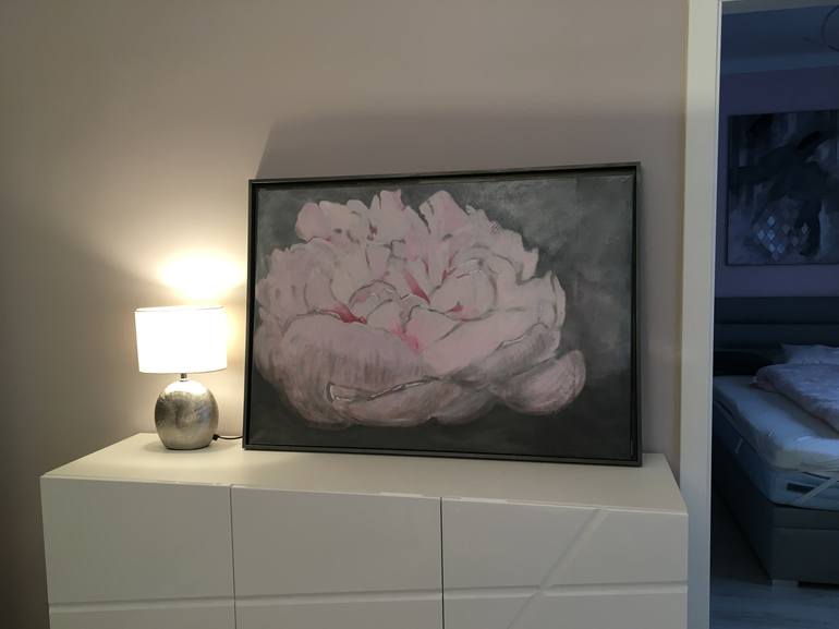 Original Floral Painting by Ula von Hasel