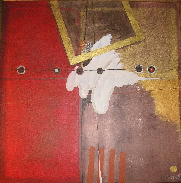 Print of Fine Art Abstract Paintings by Ula Von Hasel