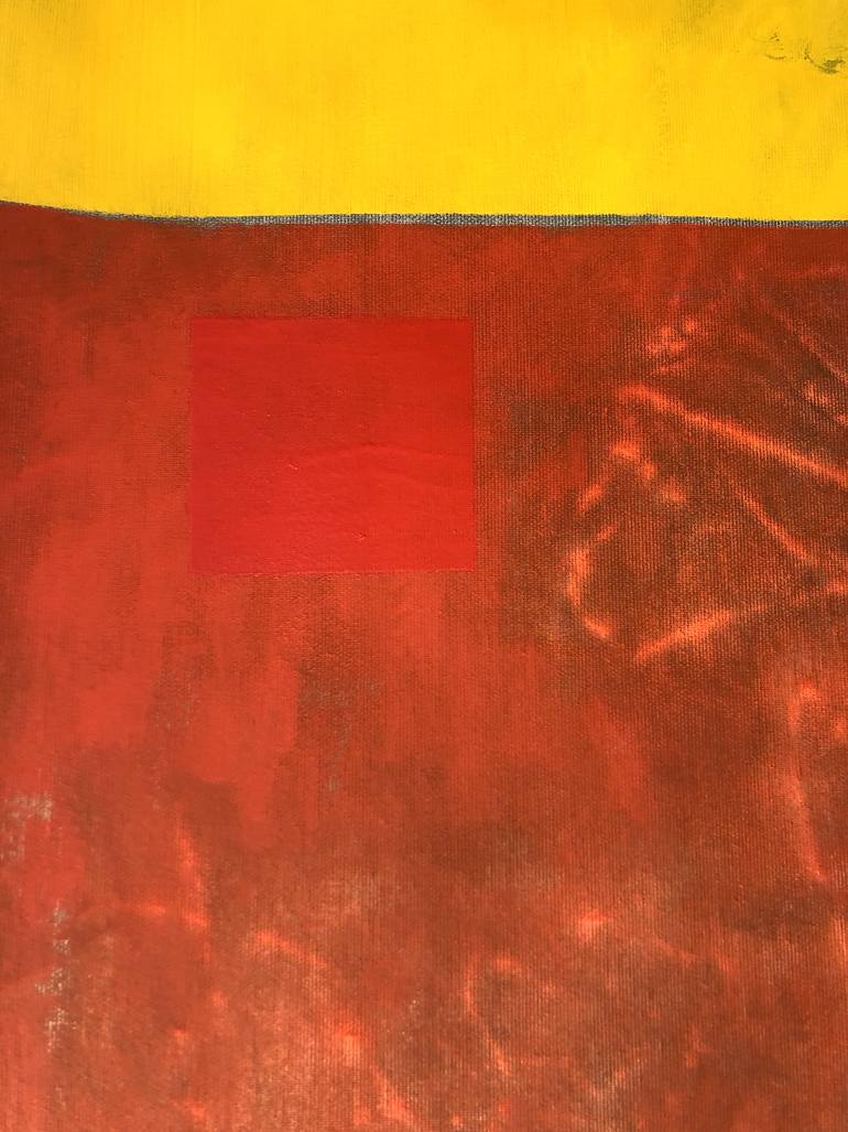 Original Minimalism Abstract Painting by Ula Von Hasel
