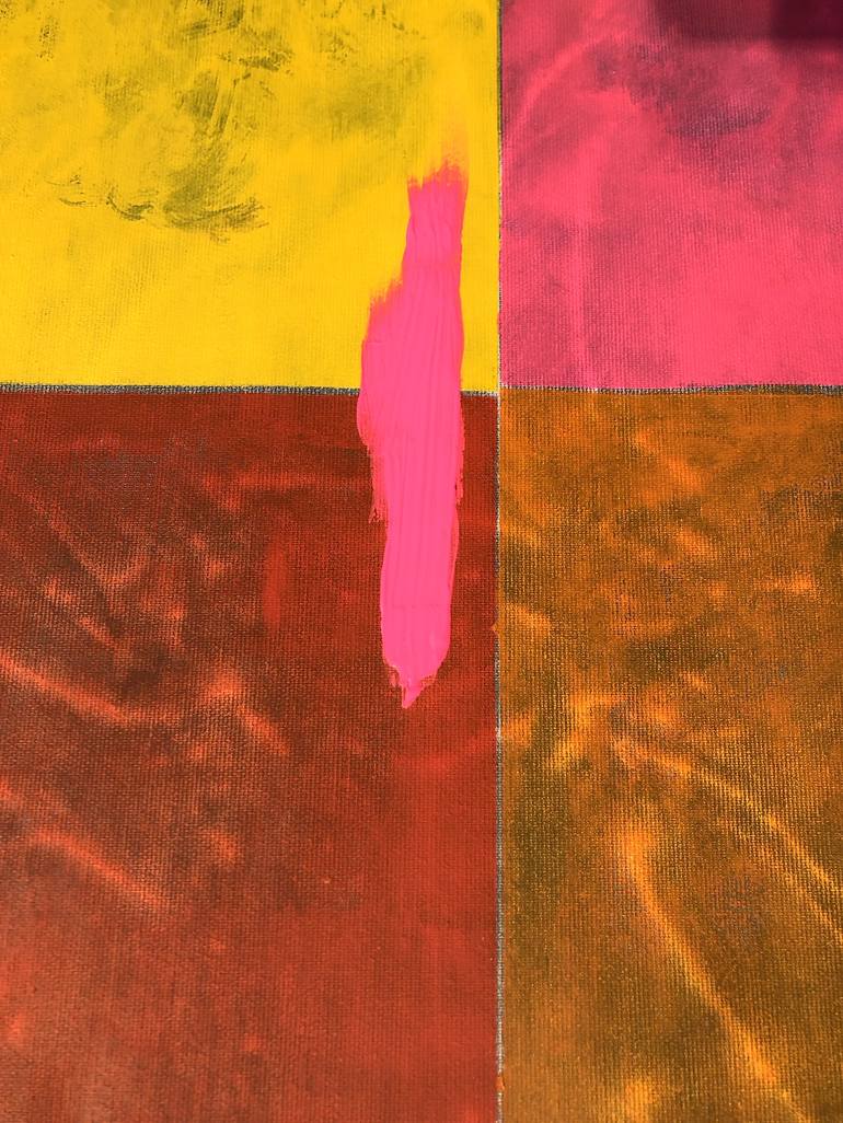 Original Minimalism Abstract Painting by Ula Von Hasel