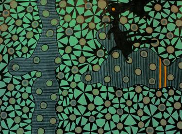 Original Contemporary Abstract Painting by Tatiana Leony