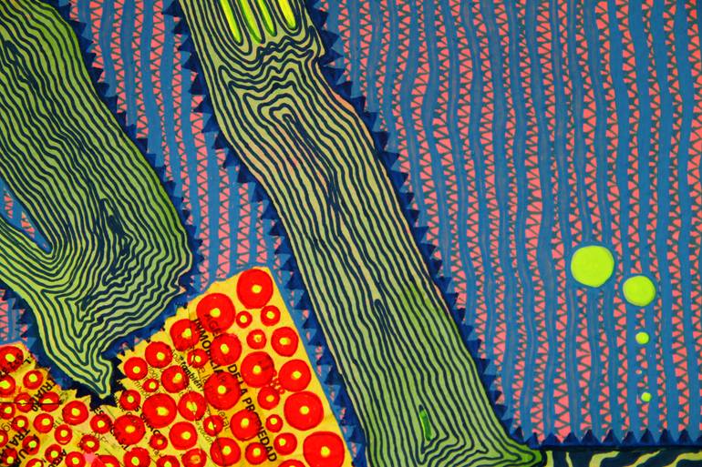 Original Minimalism Abstract Painting by Tatiana Leony