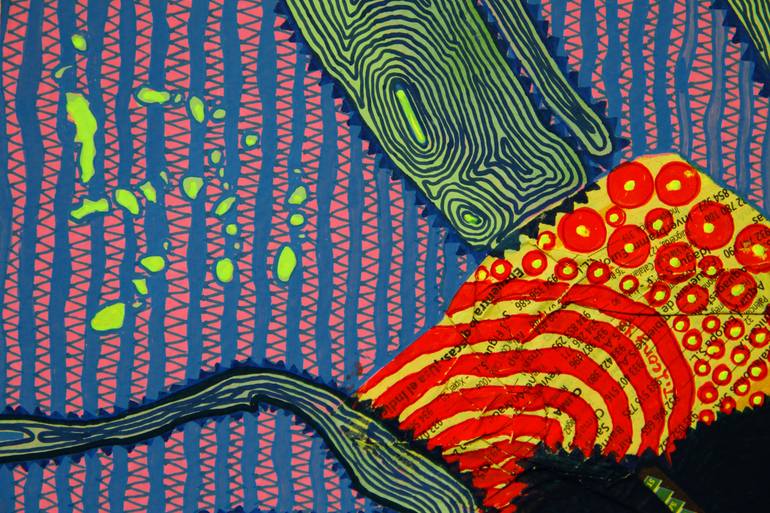 Original Minimalism Abstract Painting by Tatiana Leony