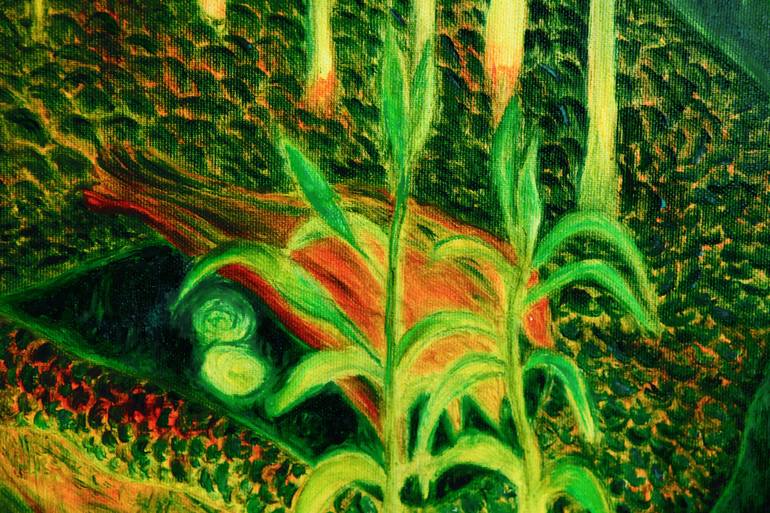 Original Figurative Fantasy Painting by Tatiana Leony