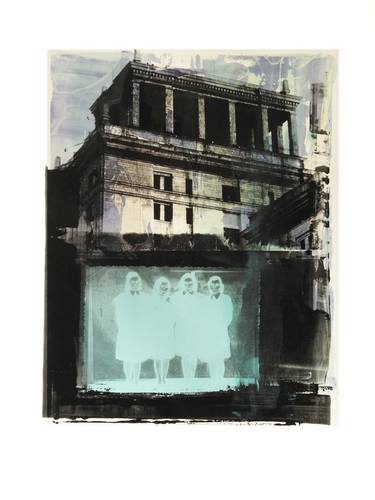Original Documentary Architecture Printmaking by Normunds Lacis