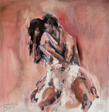 Print of Expressionism Erotic Paintings by Roberta J Heslop