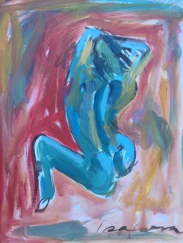 Original Expressionism Nude Paintings by Roberta J Heslop