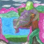a devil carrying the load by Anthony Bragg