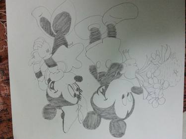 Cartoon-Mickey and Minney thumb